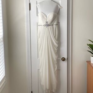Women’s white gown